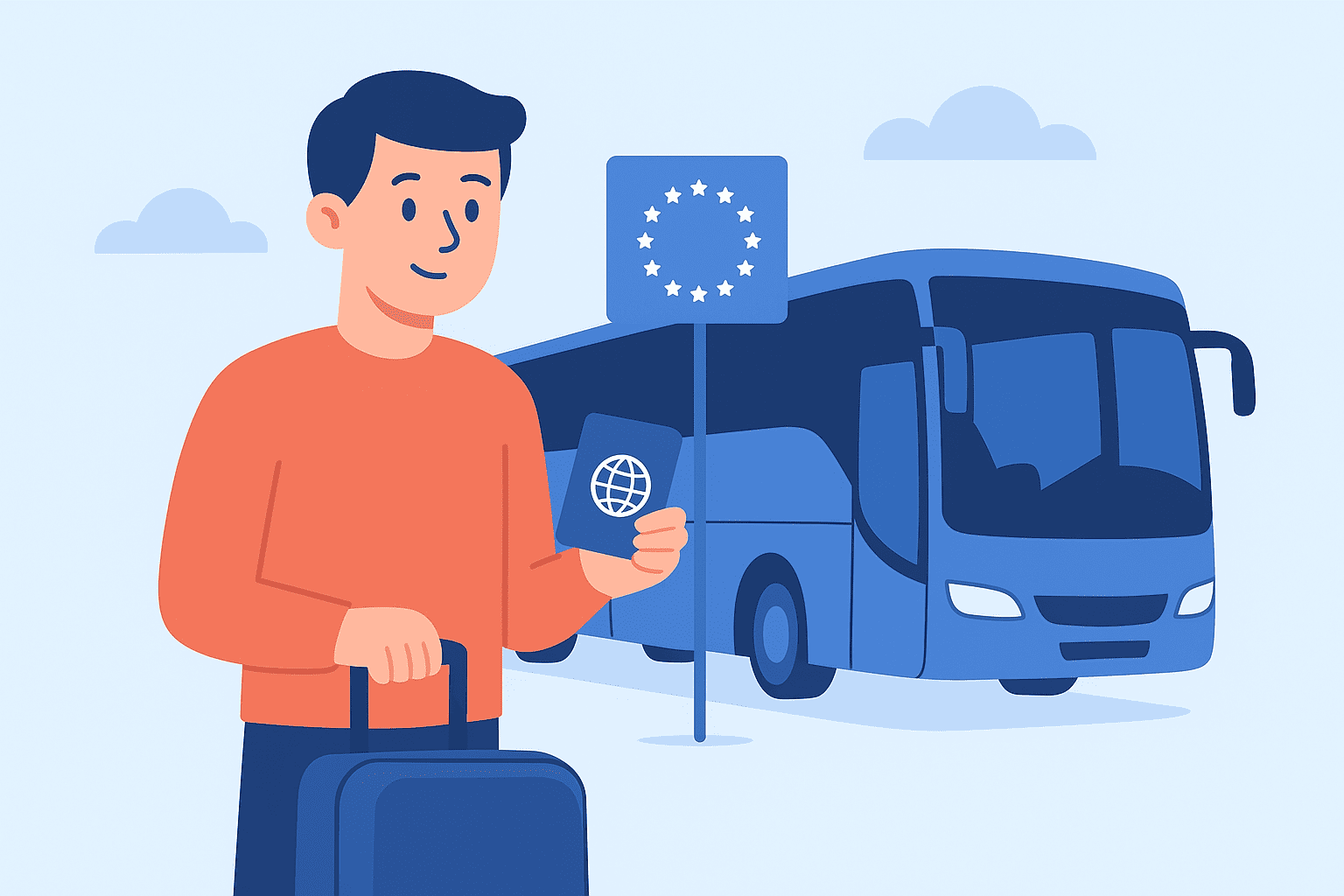 Що варто знати перед поїздкою за кордон автобусом: документи, валюта, багаж